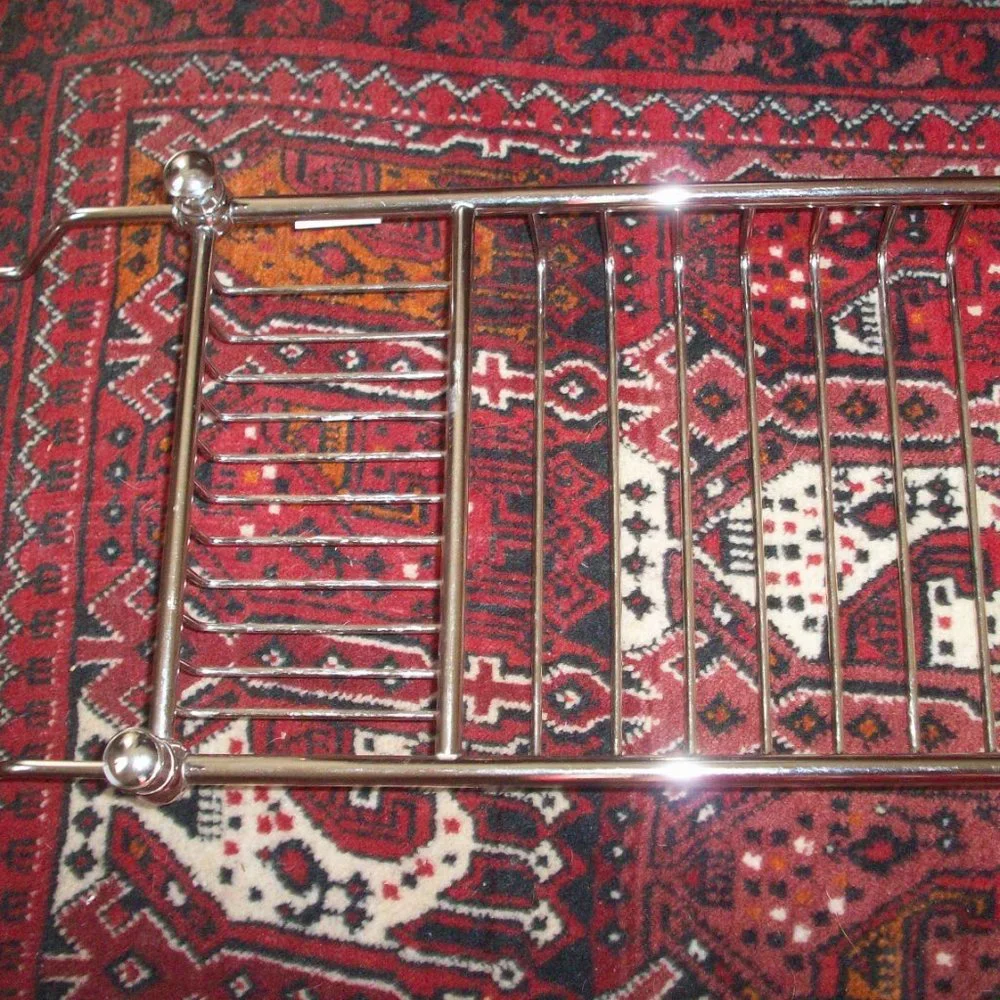 Vintage Over the Sink Multipurpose Dish Drying Rack Pan Drainer Pottery Barn - Picture 4 of 10